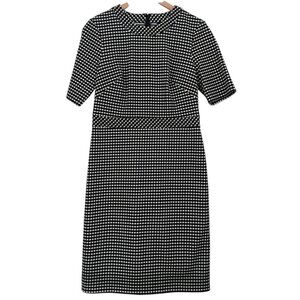 Banana Republic Gingham Checkered Knee Length Dress S10 ✨Perfect Condition!